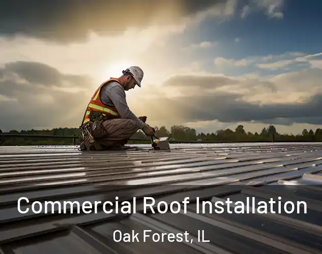  Commercial Roof Installation Oak Forest, IL