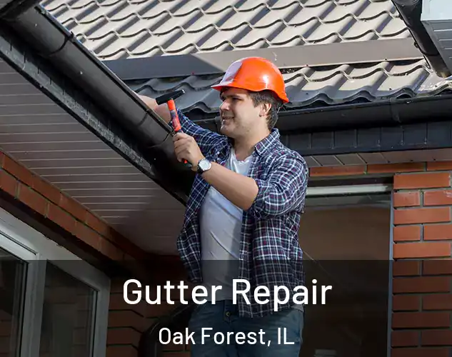  Gutter Repair Oak Forest, IL