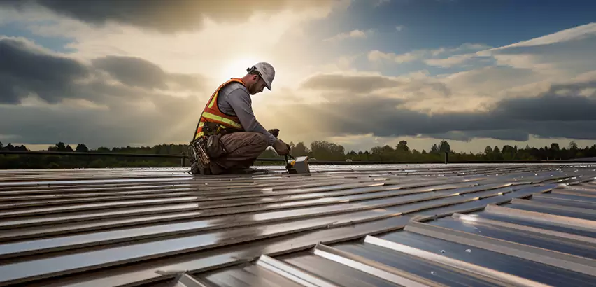 Commercial Roof Restoration in Oak Forest