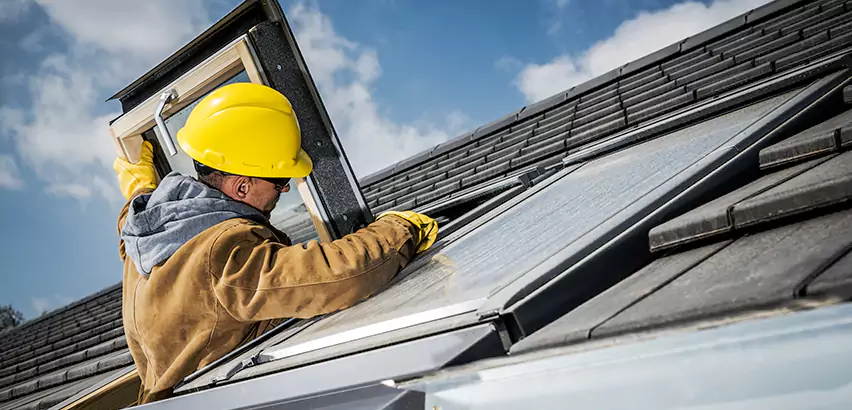 Skylight Flashing Repair in Oak Forest