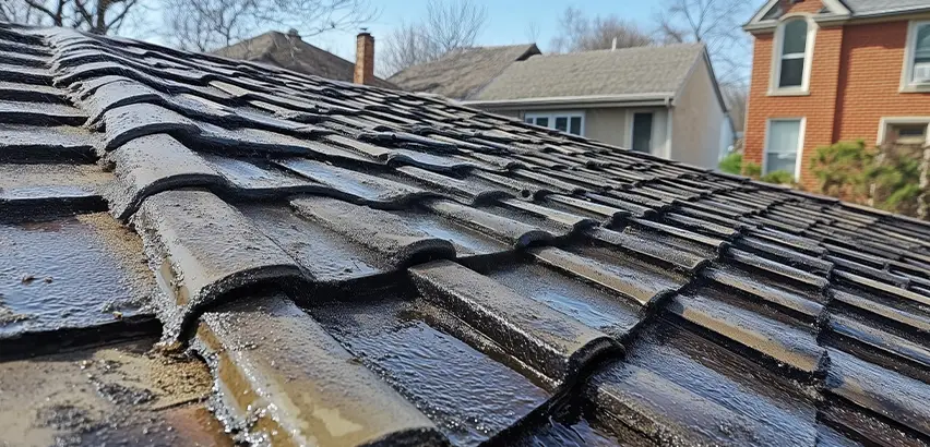 Shingle Roof Leak Replacement in Oak Forest