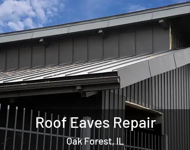  Roof Eaves Repair Oak Forest, IL