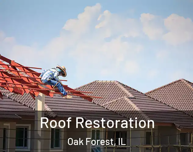  Roof Restoration Oak Forest, IL