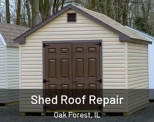  Shed Roof Repair Oak Forest, IL